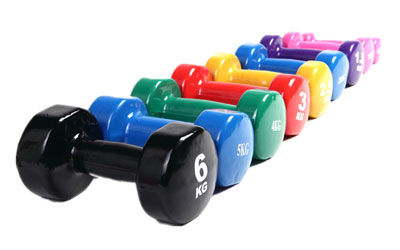 Dumbbell - a beautiful yet practical exercise device