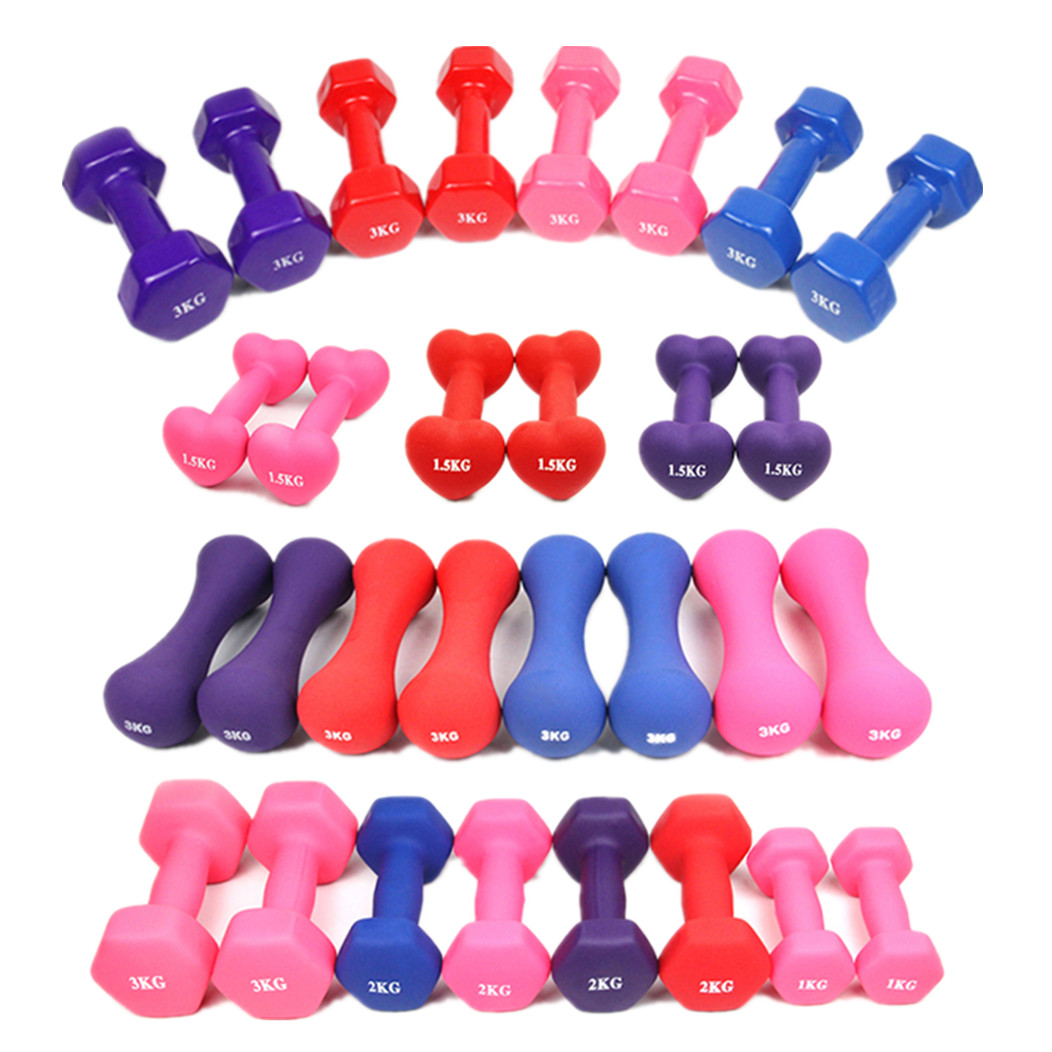 CM-842 Aerobic  Plastic Dumbbells