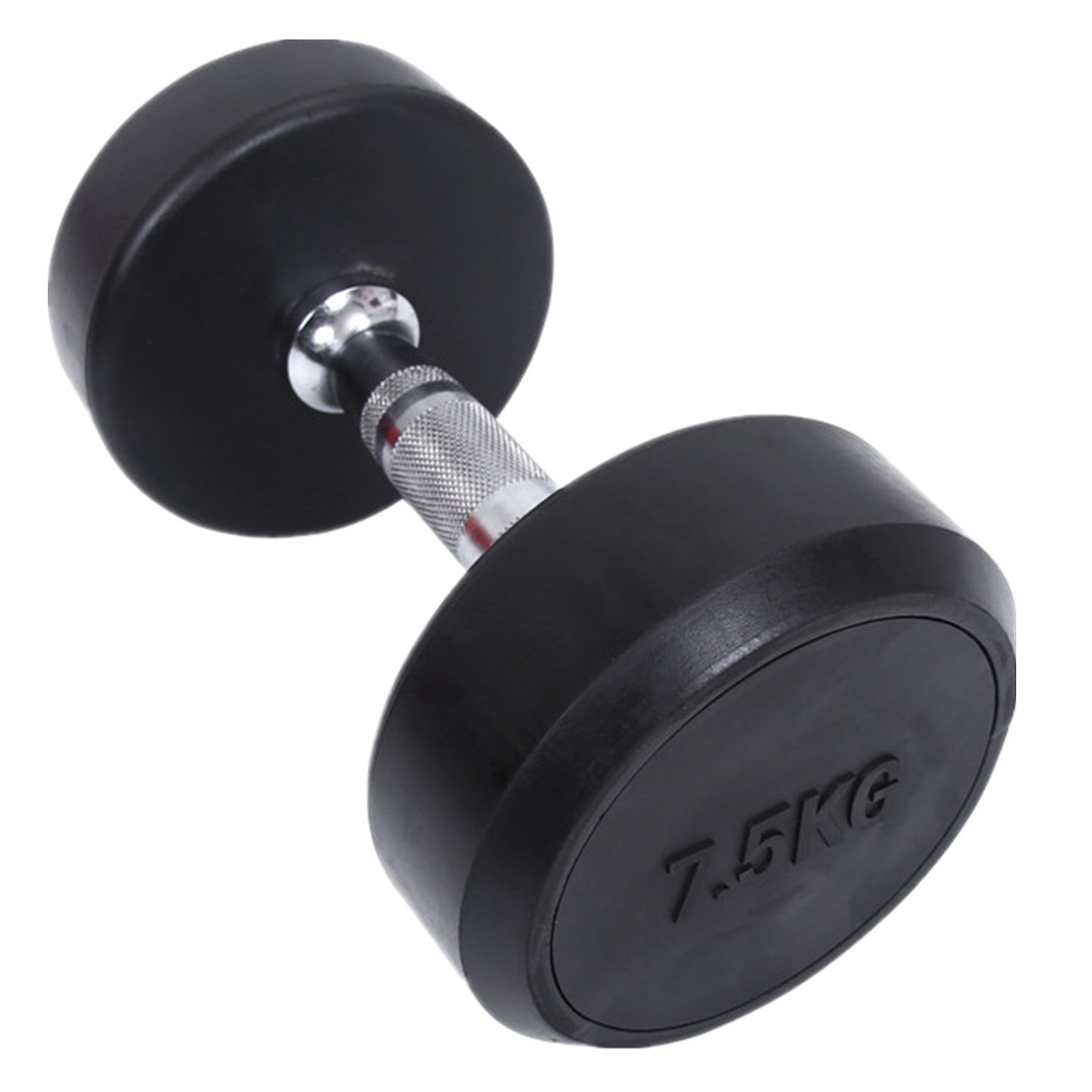 CM-825 Profession Fixed Rubber  Dumbbell